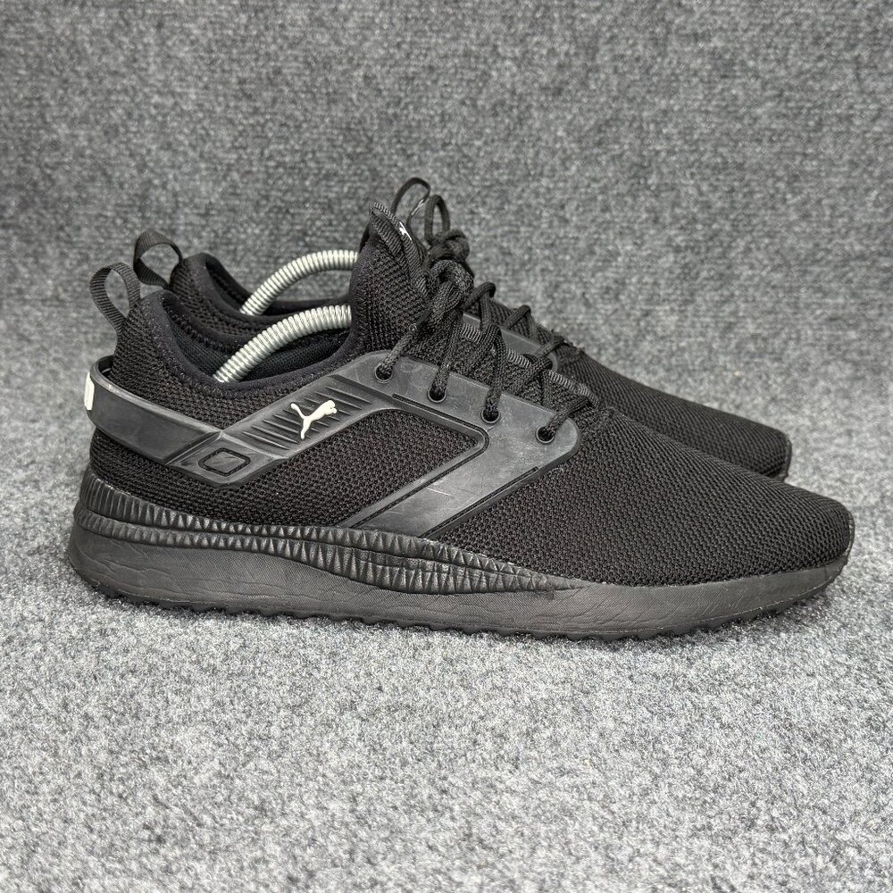 Puma Pacer Next Excel Running Shoes Men's Size‎ 10.5 Black Athletic Run Training